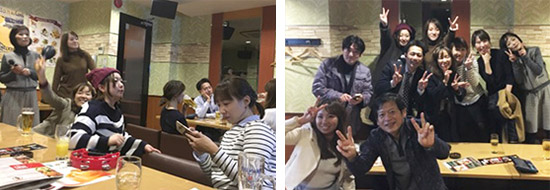 しらしげ歯科忘年会！ 最後はみんなでカラオケ